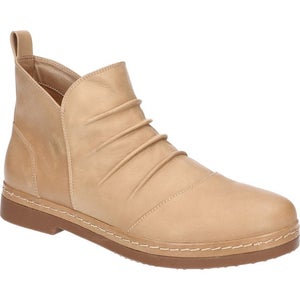 Bella Vita Raquel Boots Women's US 9 Saddle Leather Ruched Ankle Booties LION277