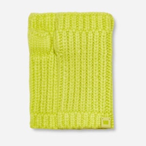 UGG Chunky Fingerless Mitten Women's OS Green Extreme Cold Weather Gloves RED868