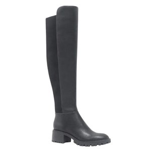 Kenneth Cole New York Riva KL23RVA01 Boots Women's 8 Black Over-the-Knee LION300