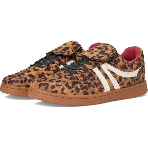 Steve Madden Madrid Sneaker Womens 9 Brown Leopard Print Lifestyle Shoes RHS6315