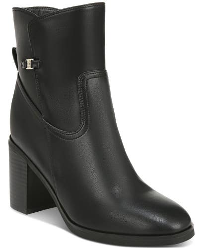 Giani Bernini Olaa Boots Women's 5.5 Black Memory Foam Almond Toe Bootie LION81