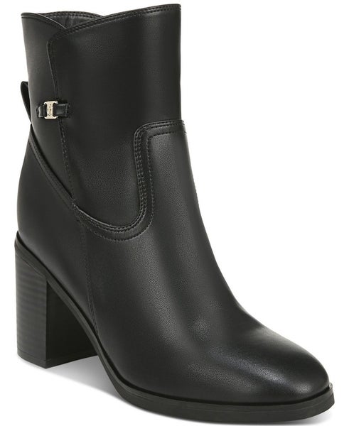 Giani Bernini Olaa Boots Women's US 5 Black Memory Foam Almond Toe Bootie LION89