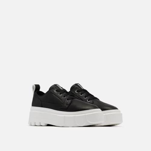 Sorel Caribou X NL5017-010 Women's US 10 Black Leather Platform Shoes TF8202