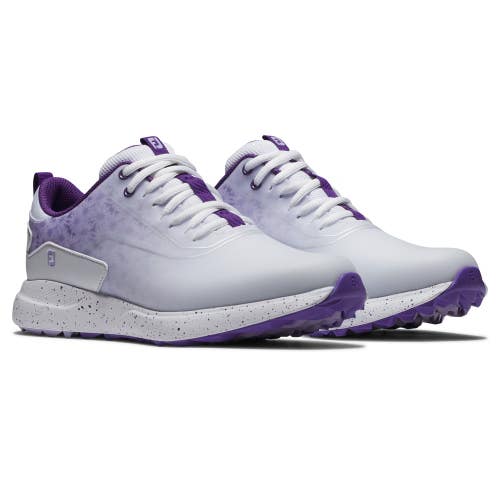 FootJoy Performa 99207 Sneakers Women's US 5.5 White Purple Golf Shoes TF8139