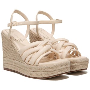 Circus NY By Sam Edelman Irene Sandal Women Beige Wedge Heel Espadrille ZOGG1918