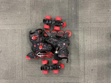 Used ROLLER DERBY Child Rec Fitness Skates Black Adjustable 11614-S000228669