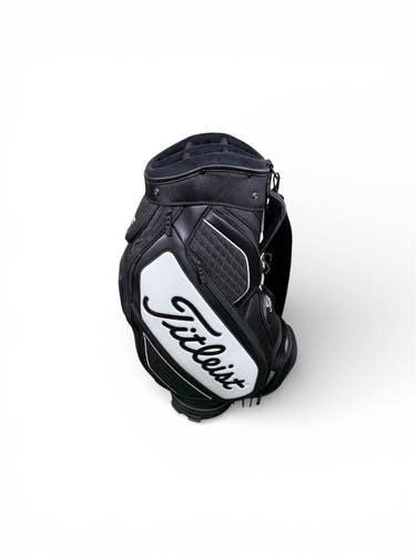 Titleist Tour Midsize Staff Golf Bag 6-Way Top Black/White  #208538