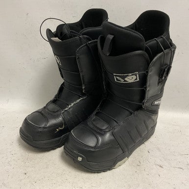 Used Burton MOTO Mens Snowboard Boots Black Senior 9 11855-S000197733