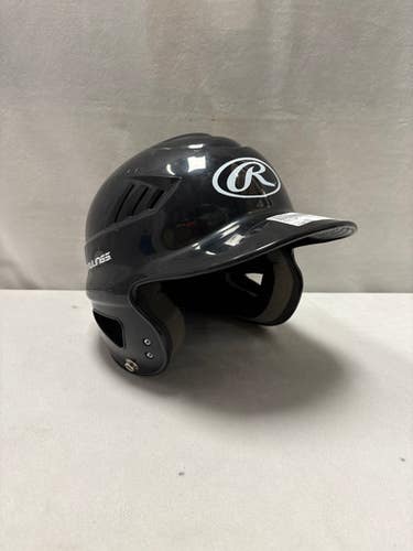 Used Rawlings 6 1/4 - 6 7/8 Batting Helmet No Mask Black XS/S 11490-S000268147