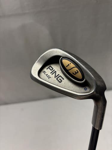 Used Ping I3 BLADE BLUE DOT Golf Wedge Mens RH Pitching Wedge 11490-S000268124