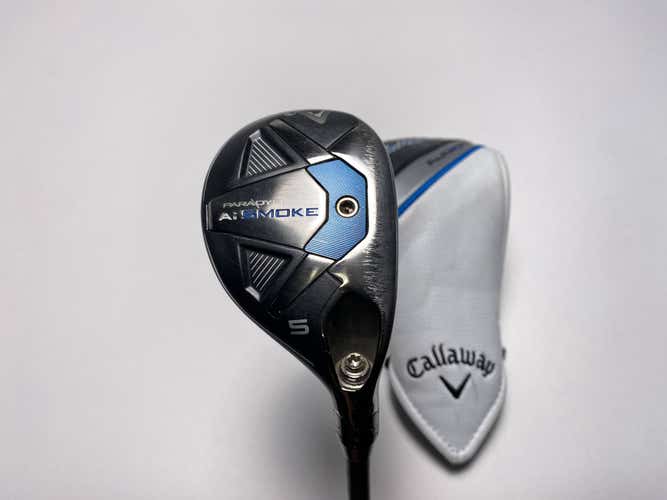 Callaway Paradym Ai Smoke HL 5 Hybrid 24* Cypher Fifty 5.0 50g Senior RH HC