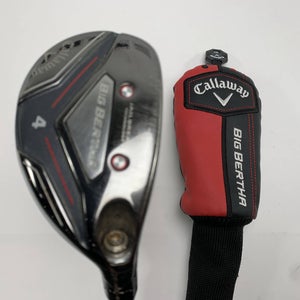 Callaway Big Bertha 2019 4 Hybrid 22* UST Mamiya Recoil ZT9 460 F3 Regular RH HC