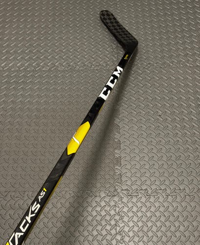 CCM Super Tacks AS1 Left Hand Hockey Stick 95 Flex Pro Stock
