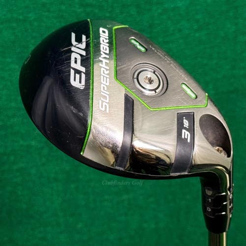 Callaway EPIC Super Hybrid 18 3 Hybrid UST Mamiya ZT9 470 F4 Graphite Stiff