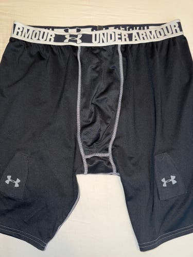 Black XXL Men's Under Armour Compression