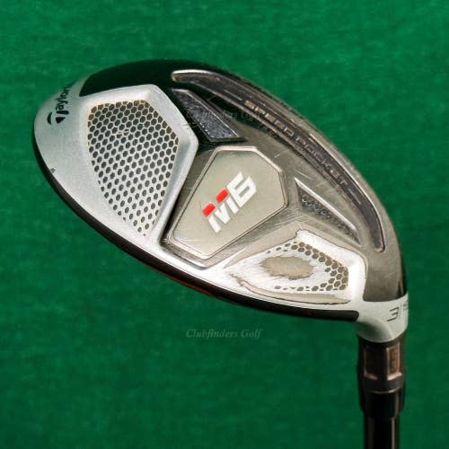 TaylorMade M6 Rescue 19 3 Hybrid Fujikura Atmos Orange 6-R Graphite Regular