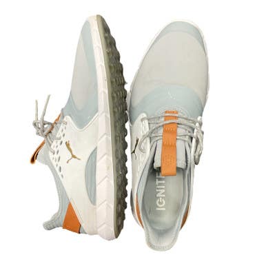 Used Puma IGNITE Mens Golf Shoes White Senior 8 11859-S000027740