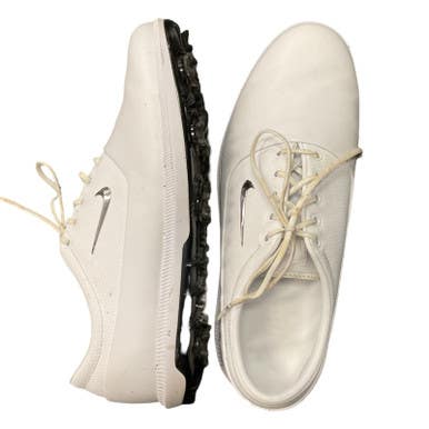 Used Nike FITSOLE Mens Golf Shoes White Senior 8.5 11859-S000027738