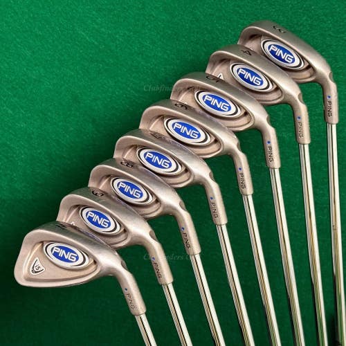 Ping USA i5 Blue Dot 3-PW Iron Set Ping Cushin JZ Steel Stiff