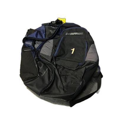 Used Demarini VOODOO REBIRTH BB/SB Player Backpack Navy Blue 11730-S000068974