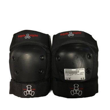 Used Triple Eight Street Elbow Pads Black MD 11730-S000068863