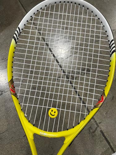 Used Wilson WELL COLD Junior Tennis Racquet Yellow 26" 11605-S000210210