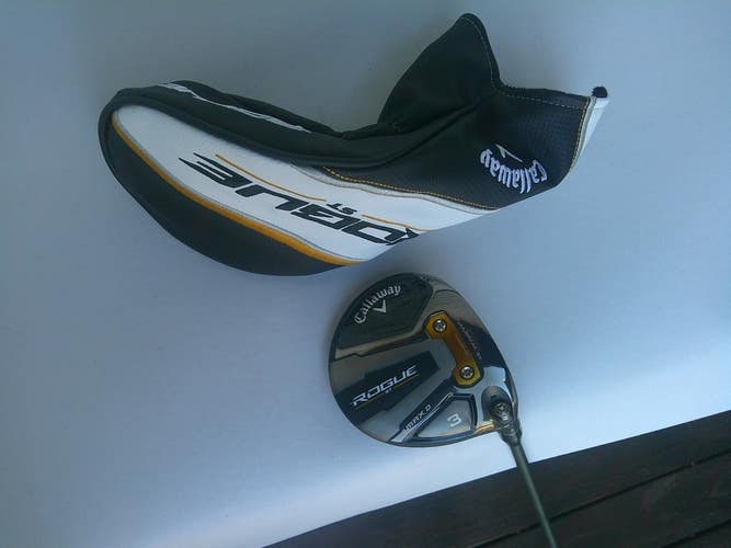 Callaway ROGUE ST MAX D 16* 3-Wood w/ XCALIBER Senior Flex Shaft
