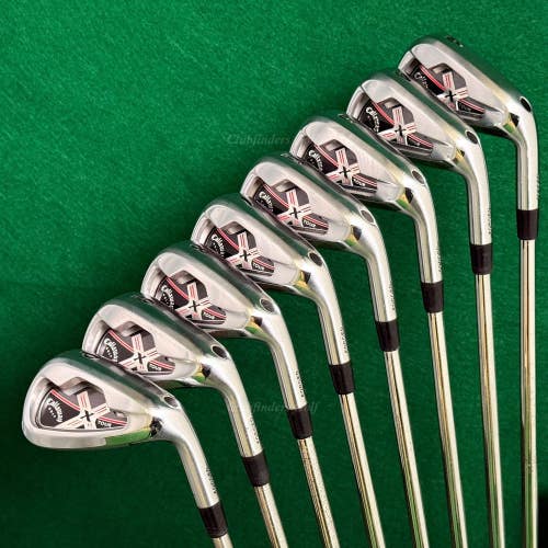 Callaway X Tour Forged 3-PW Iron Set Dynamic Gold R300 Steel Regular