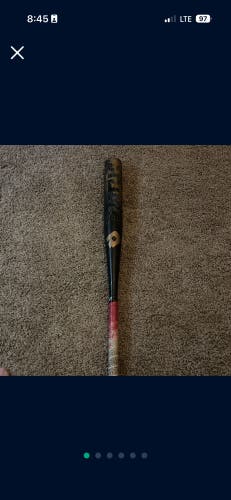 2013 DeMarini Voodoo Black USSSA Certified Bat (-12) 19 oz 31" (Used)