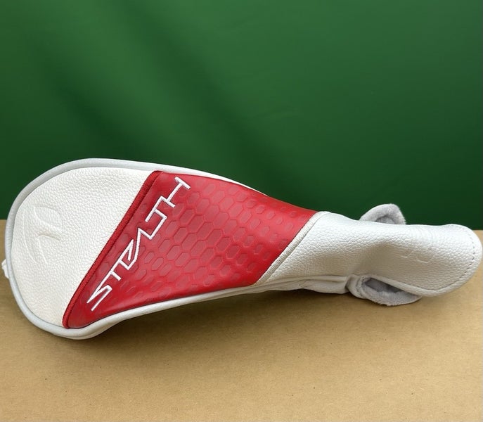 TaylorMade Stealth 2 Rescue Hybrid Cover Headcover White/Red NEW!