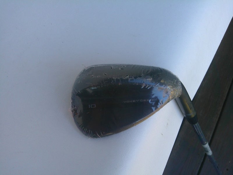 Titleist BV SM10 Jet Black 60.10S Lob Wedge w/ Wedge Flex Shaft