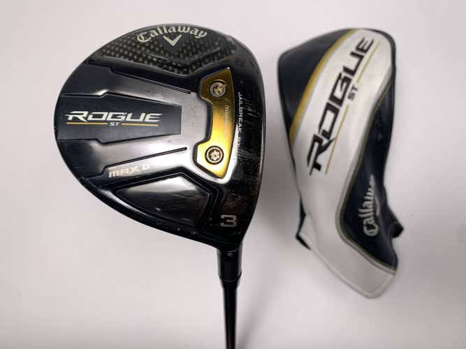 Callaway Rogue ST Max Draw 3 Fairway Wood 16* Cypher Fifty 5.5 50g Regular RH HC