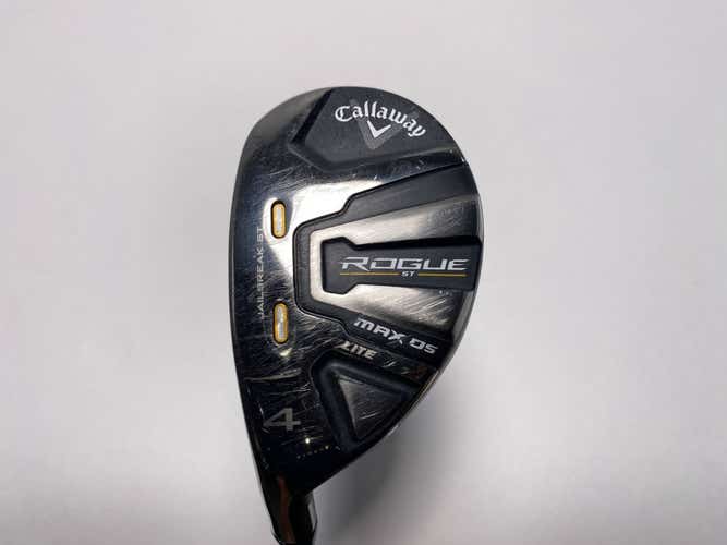 Callaway Rogue ST Max OS Lite 4 Hybrid 22* Cypher Forty 4.0 40g Ladies LH