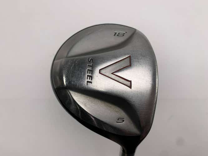 TaylorMade V Steel 5 Fairway Wood 18* Aldila VL Regular Graphite Mens RH