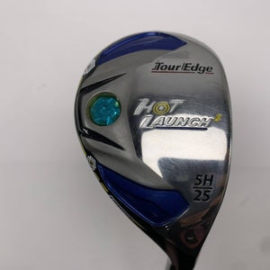 Tour Edge Hot Launch 2 5 Hybrid 25* Hot Launch 2 55g Senior Graphite Mens RH