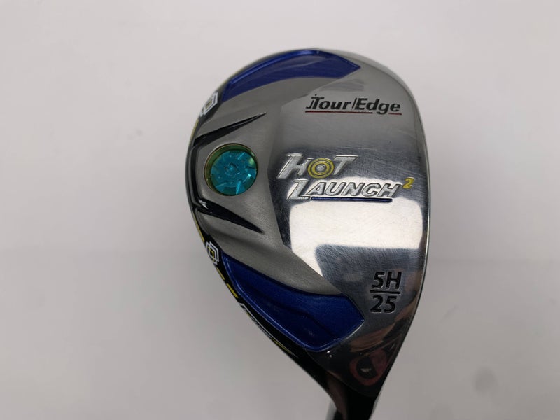 Tour Edge Hot Launch 2 5 Hybrid 25* Hot Launch 2 55g Senior Graphite Mens RH