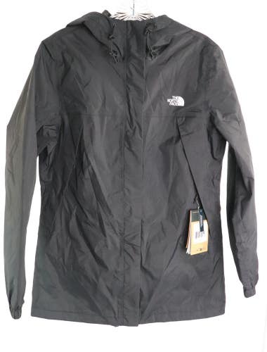The North Face Women's Antora Rain Parka TNF Black NWT Size Medium $120 Retail