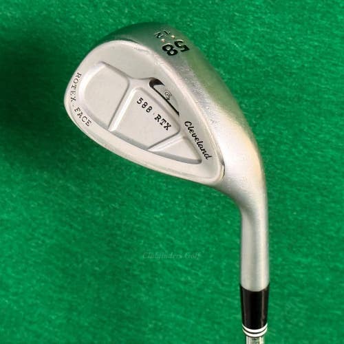 Cleveland 588 RTX Rotex Face Chrome 58-12 58 Lob Wedge Dynamic Gold Wedge Flex