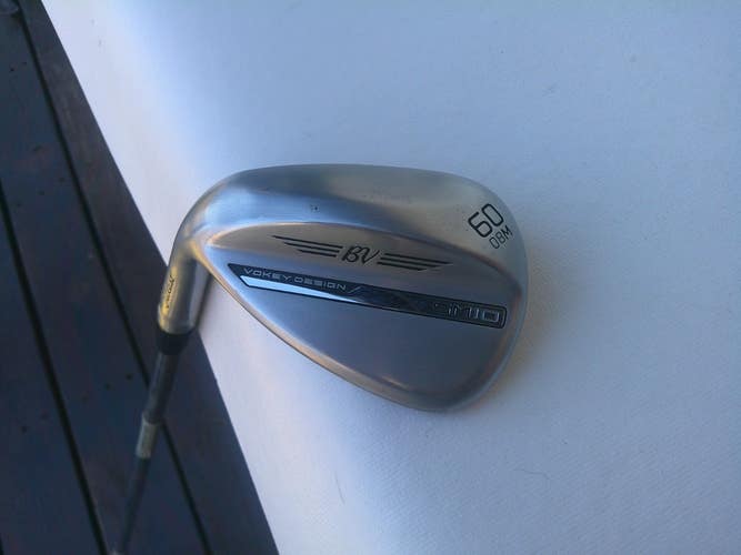 Titleist BV SM10 Tour Chrome 60.08M* Lob Wedge w/ Wedge Flex Shaft