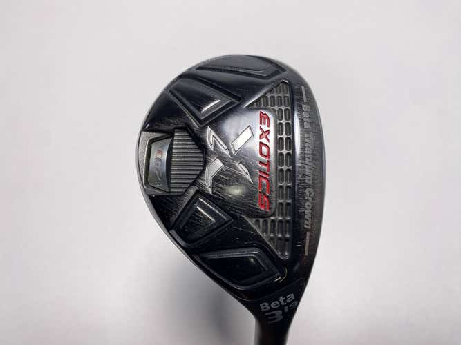 Tour Edge XCG7 Beta 3 Hybrid 19* Matrix Ozik HD 7M3.1 Black Tie Stiff RH