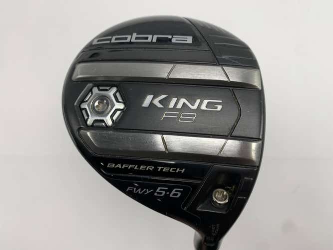 Cobra KING F8 5-6 Fairway Wood 18.5* Aldila NV Blue 70g Regular Graphite Mens RH