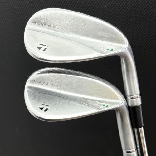 TAYLORMADE MILLED GRIND 4 CHROME WEDGE SET (50 & 54 DEGREES)