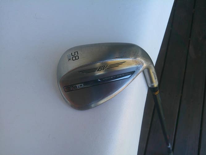 Titleist BV SM10 Tour Chrome 58.06K* Lob Wedge w/ MMT Stiff Flex Shaft