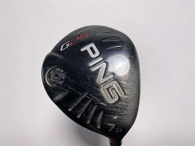 Ping G25 7 Fairway Wood 21* TFC189 Regular Graphite Mens RH