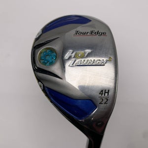 Tour Edge Hot Launch 2 4 Hybrid 22* UST Mamiya Hot Launch 2 55g Senior RH