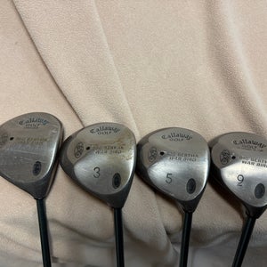 Women's Callaway Big Bertha Warbird Right Handed Clubs (Full Set) Ladies Flex 4 Pieces (Used)