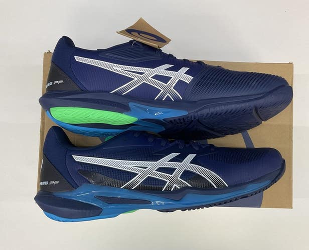 Asics Mens Solution Speed FF 3 Size 12 Blue Expanse/White Used Once