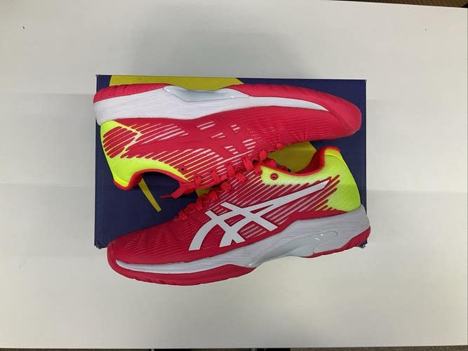 Size 5.5 - Women's Asics Solution Speed FF - Laser Pink/White