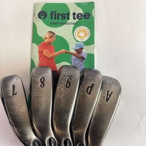 Callaway X24 Hot Iron Set 7-PW, AW With Stiff  Graphite Shafts