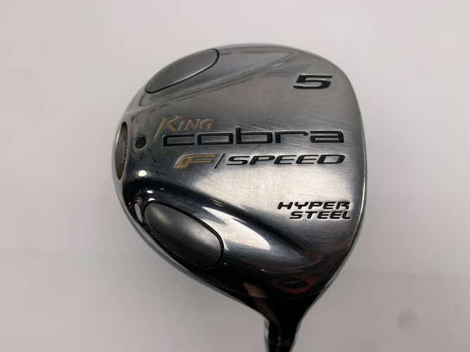 Cobra F Speed 5 Fairway Wood 18* NV-F Speed Tuned 55g Regular Graphite Mens RH